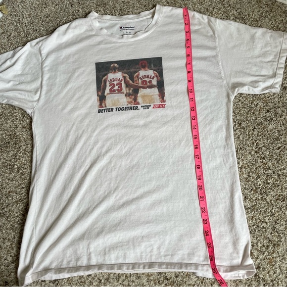 Champion T shirt 90s inspired basketball T shirt - Picture 9 of 9